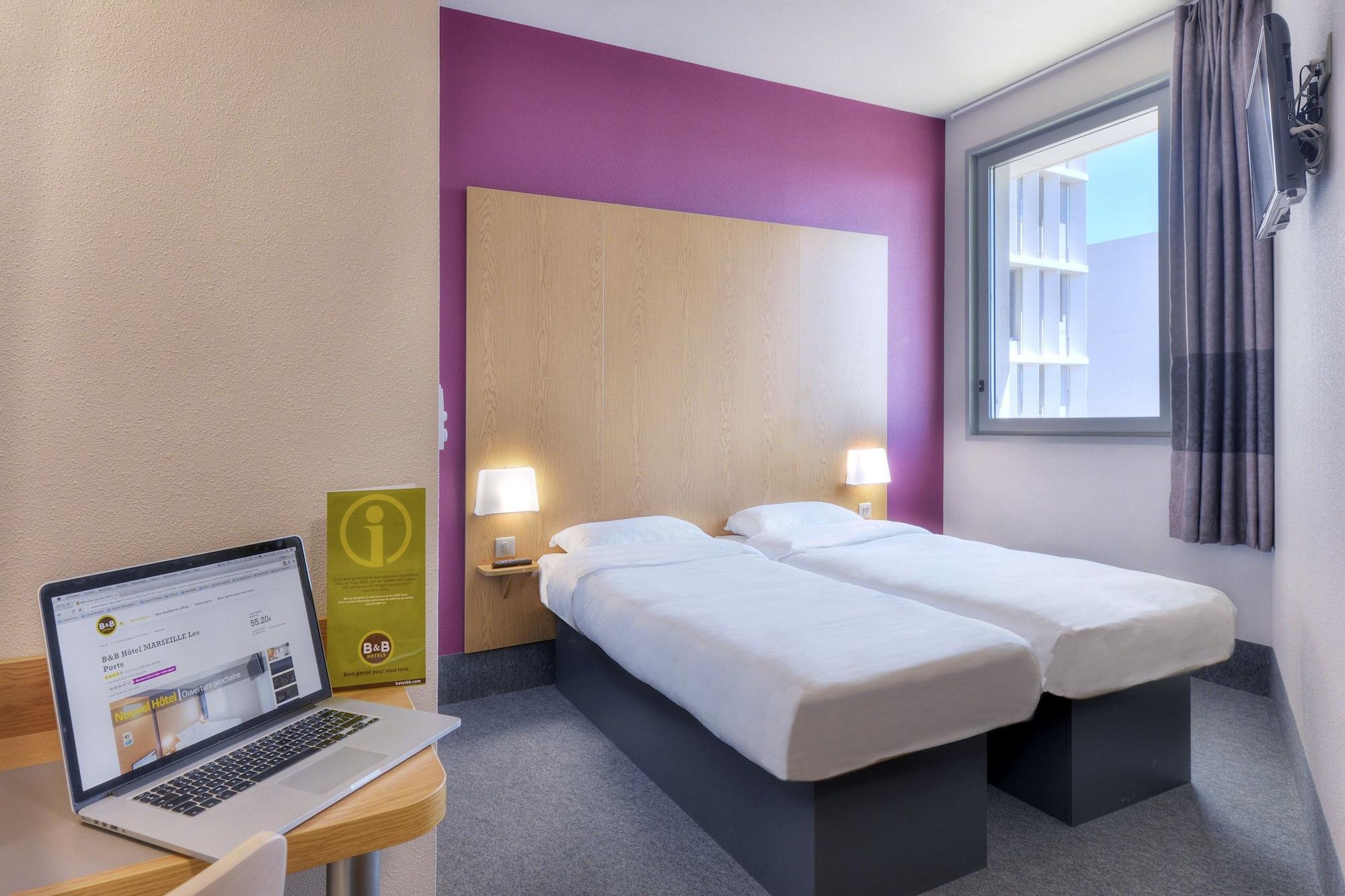 B&B Hotel Marseille Les Ports Exteriör bild